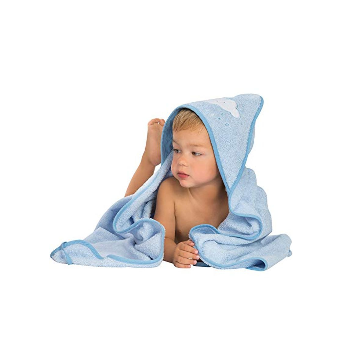 Social Clevamama Capa de Baño Bebé - Toalla Delantal con Capucha