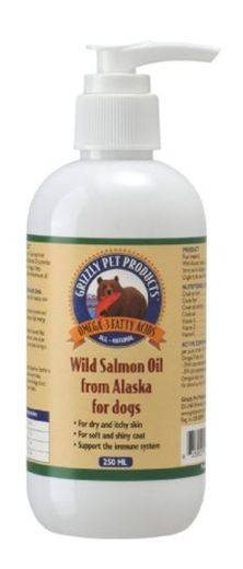 Grizzly Pure Wild Salmon Oil 250ml