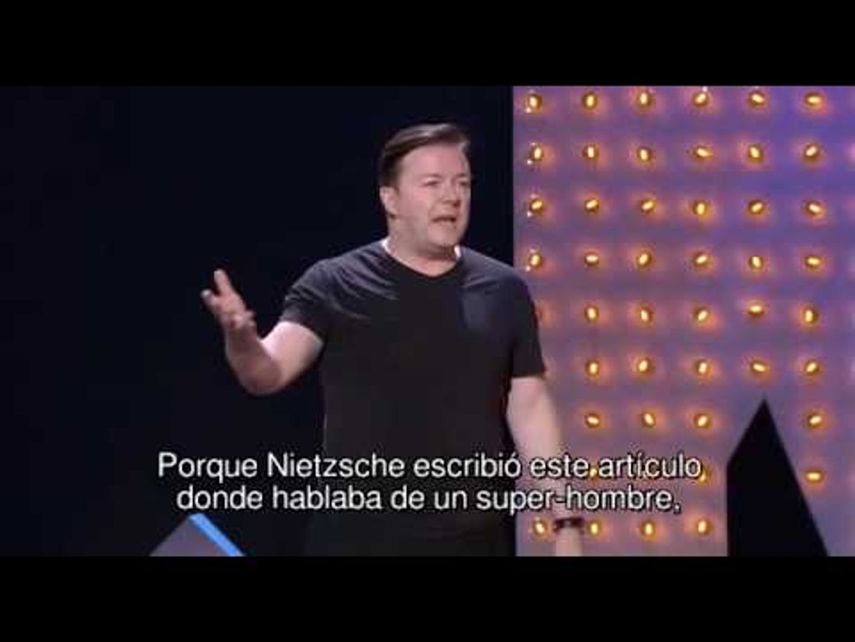 Fashion Ricky Gervais - Sharks and Nazis (subtítulos español) - YouTube