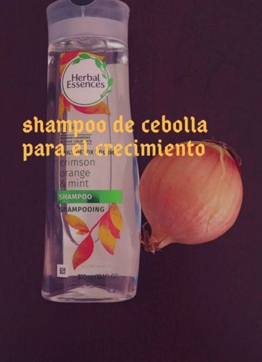 Shampoo de cebolla