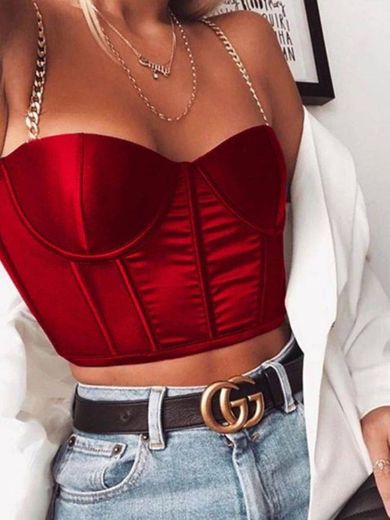 Red corset 🍒 luxury clothing