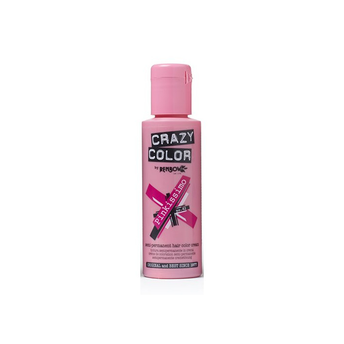 Social Crazy Color Pinkissimo Nº 42 Crema Colorante del Cabello Semi-permanente