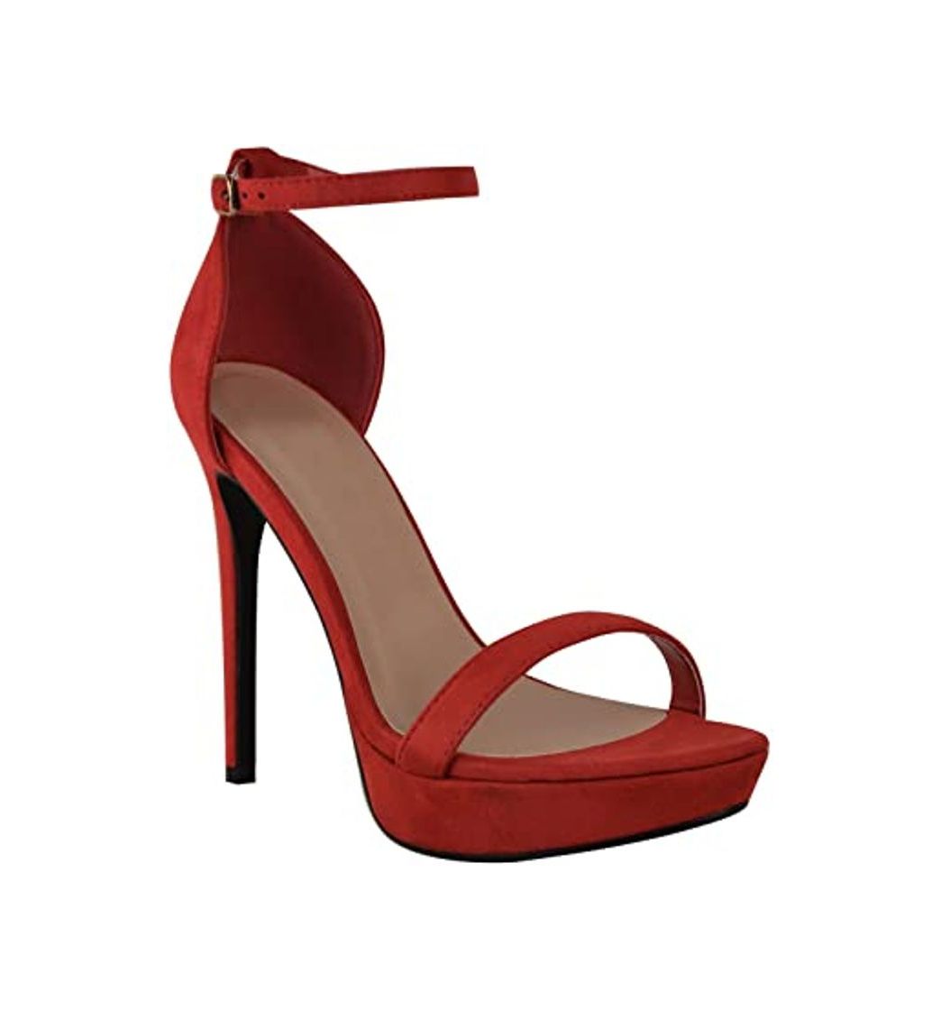 Social Fashion Thirsty Mujer Plataforma Alta Tacón Aguja Sandalias Sexy Fiesta Baile Zapatos