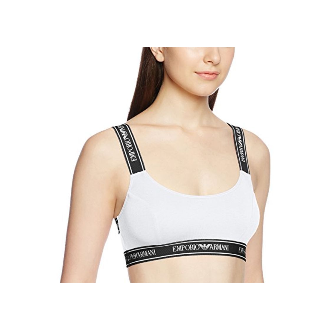 Fashion Emporio Armani Bralette Sujetadores sostén de Mujer Bra artículo 163651 7A317