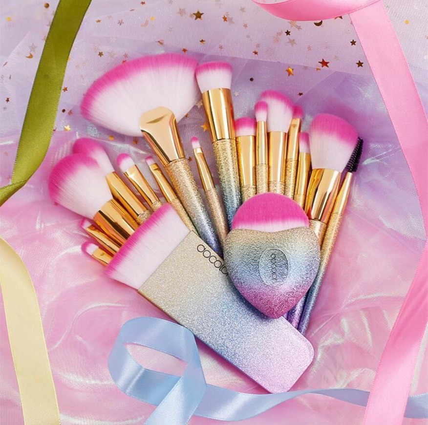 Social 18pcs one set Makeup Brushes 