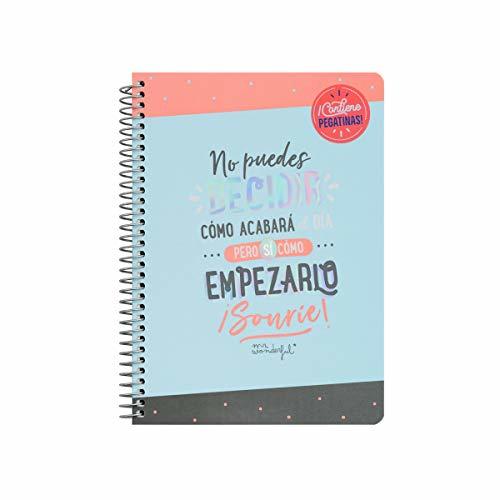 Product Mr. Wonderful Libreta pequeña-No Puedes decidir cómo