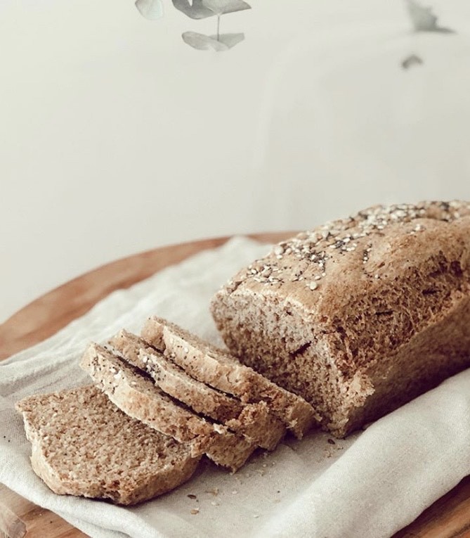 Pan casero, espelta integral