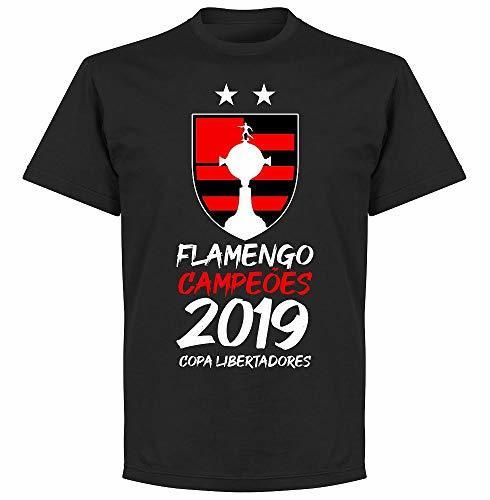 Retake Flamengo 2019 Copa Libertadores Champions - Camiseta de Manga Corta