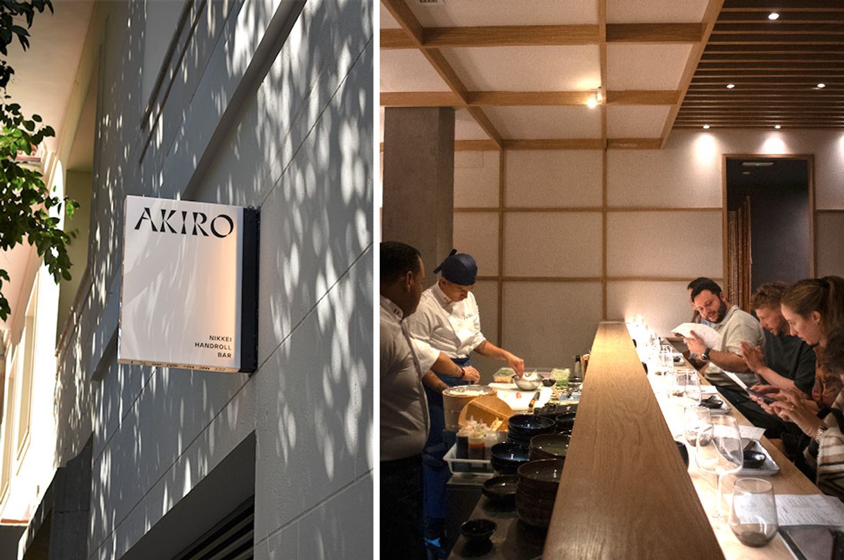 Restaurantes Akiro Hand Roll Bar