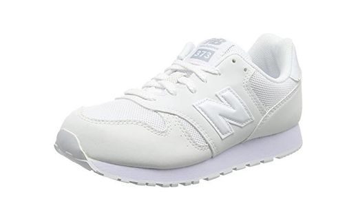 New Balance KJ373AWY M - Zapatillas Unisex Niños, Blanco