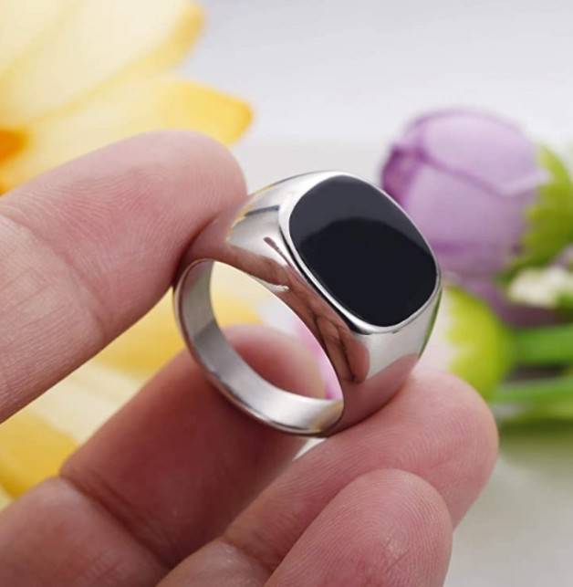 Productos sailimue Anillos de Acero Inoxidable para Hombres Boda ...