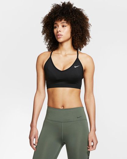 Nike Indy Sujetador Deportivo, Mujer, Negro