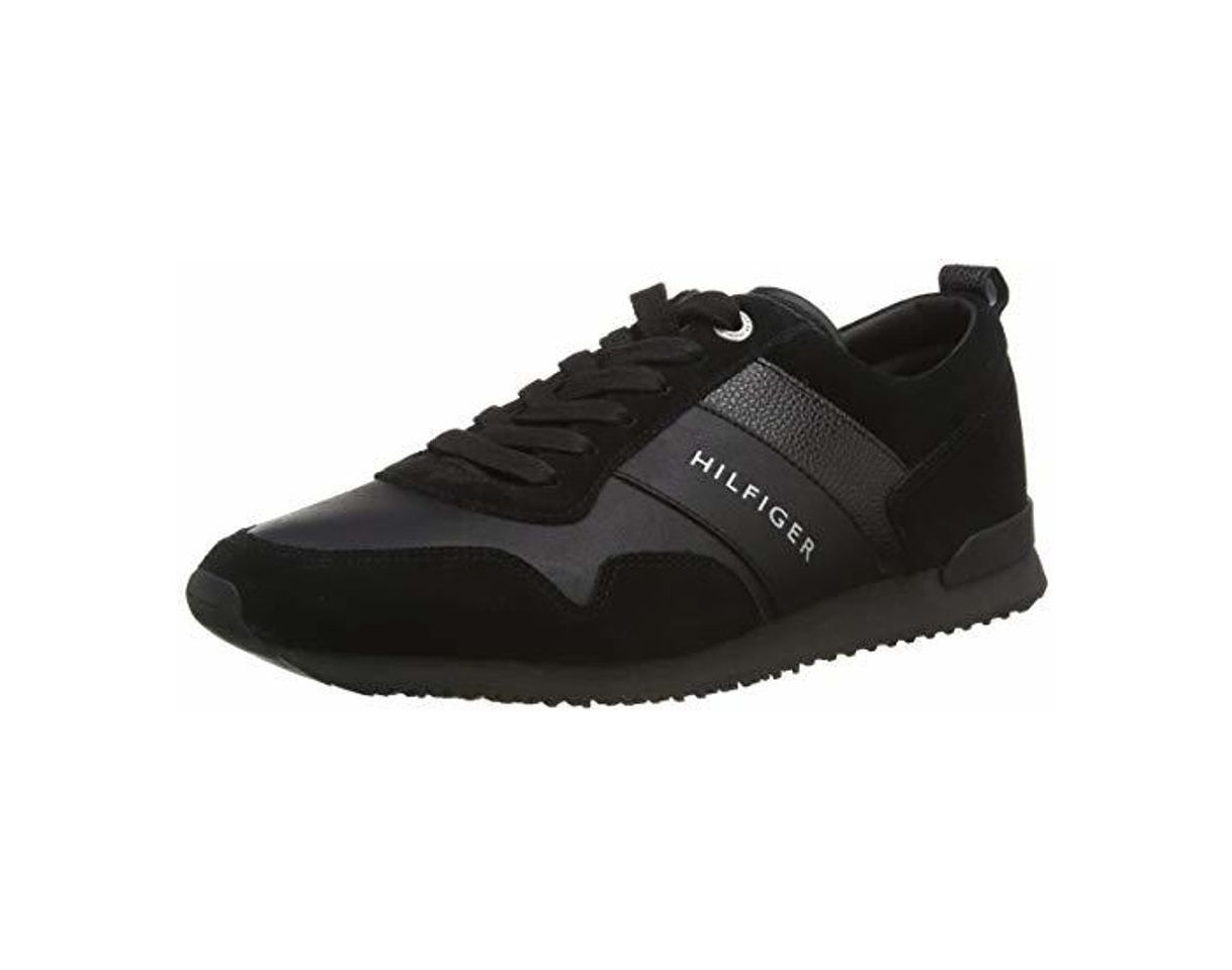 Product Tommy Hilfiger M2285Axwell 11C1, Zapatillas para Hombre, Negro