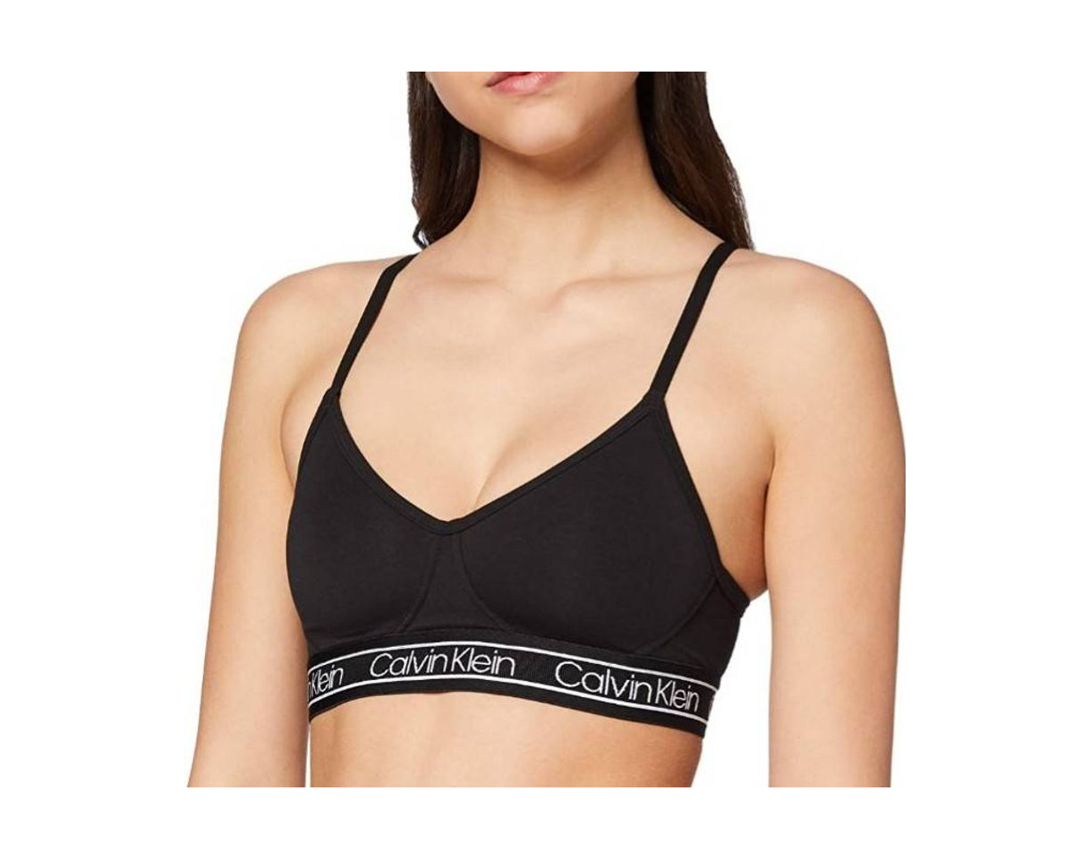 Social Calvin Klein Lght Lined Sujetador Estilo Bralette para Mujer