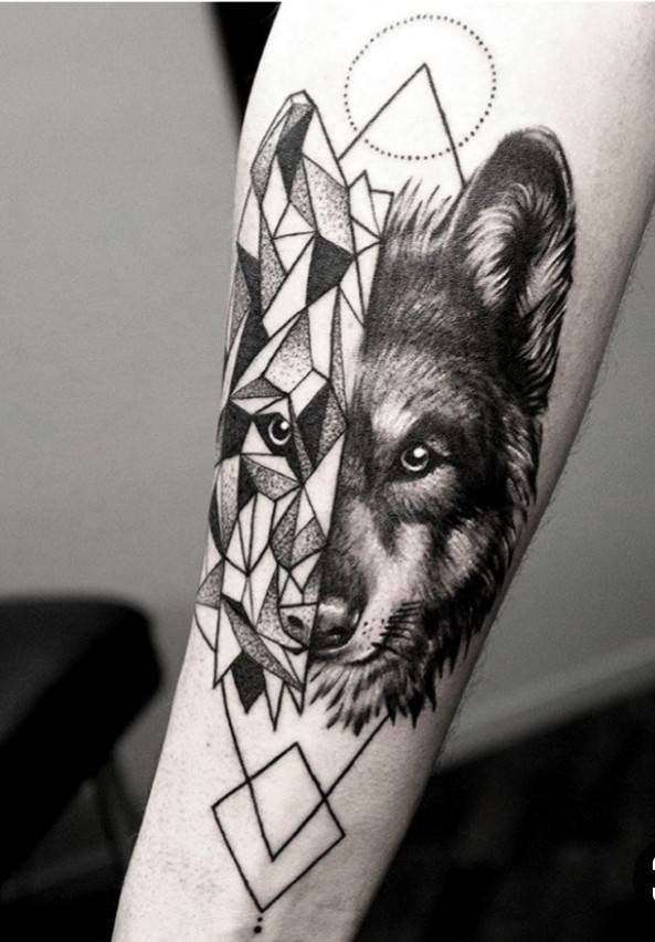 Moda Wolf Geometrical