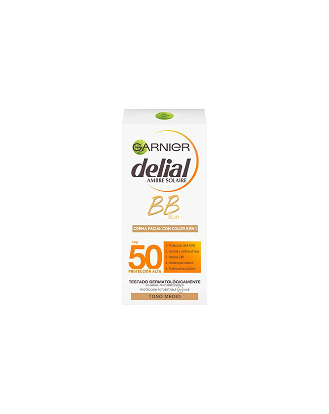 Social Garnier Sun Crema BB Protectora con Color 