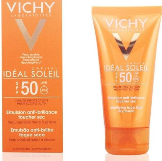 Vichy Ideal Soleil Protector Solar BB Toque Seco Fluido con Color FPS