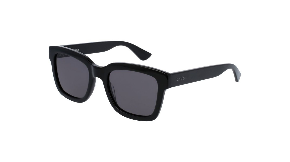 Moda Gucci GG0001S, Gafas de Sol para Hombre, Negro