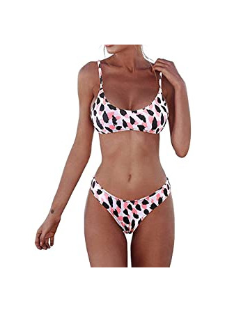 Fashion BaZhaHei Bikini de Mujer Traje de baño de Mujer Bandeau Bandage Bikini