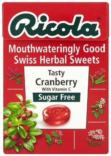 Places Ricola - Pastillas de Hierba Suiza Sin Azúcar Sabor Arándano de 45g