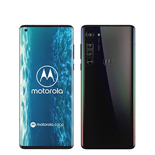 Motorola Edge - Smartphone 5G, pantalla curva o-notch 90 grados de 6.7"