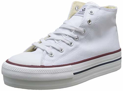 Product Victoria Tribu Doble Botin Lona, Zapatillas Unisex Adulto, Blanco