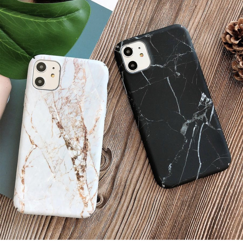 Electrónica QULT Carcasa para Móvil Compatible con iPhone 8 iPhone 7 Funda marmol