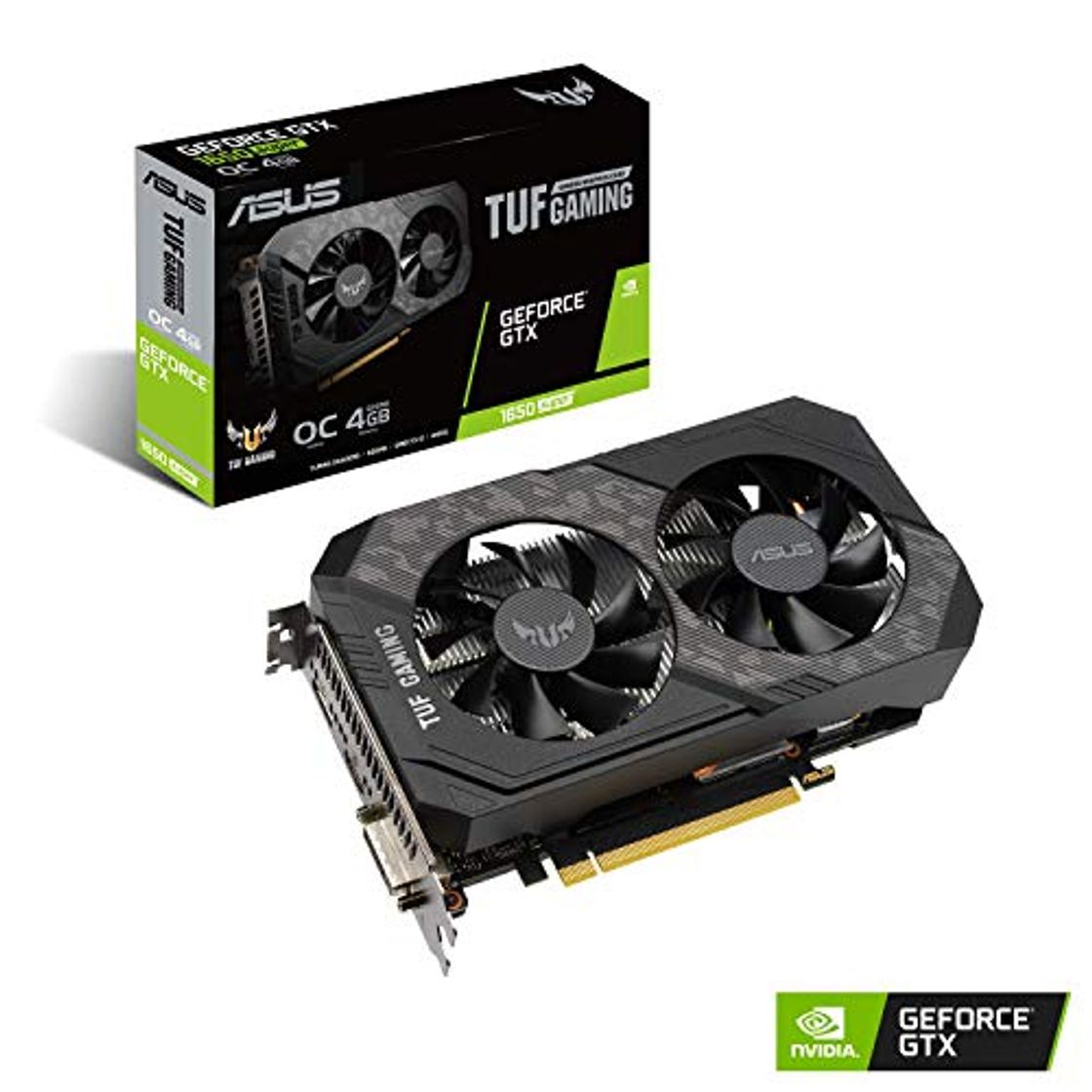 Places ASUS TUF Gaming GeForce GTX 1650 Super OC Edition 4GB GDDR6 