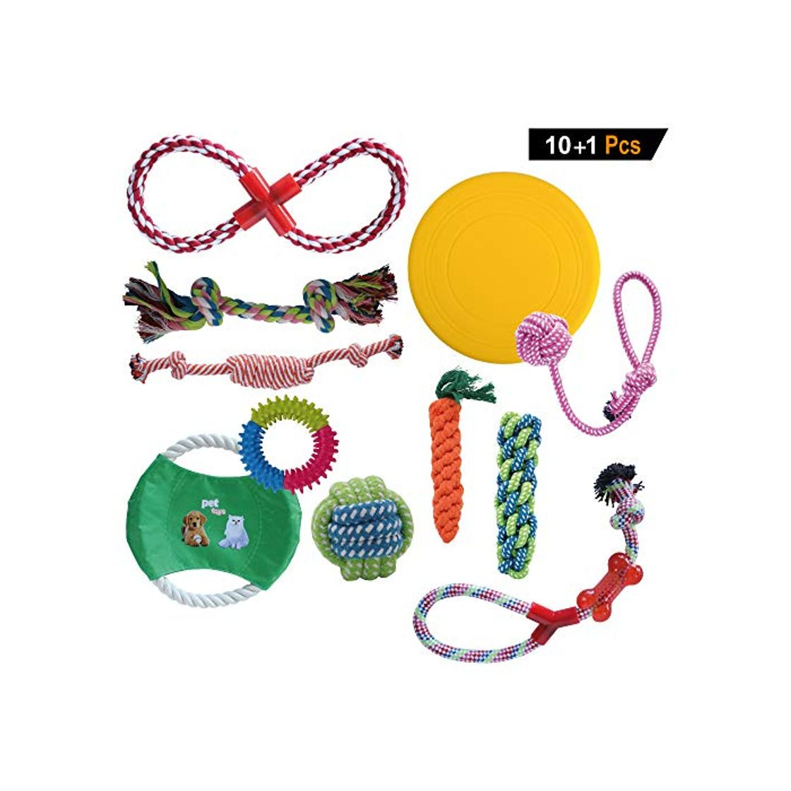 Juegos de perros, juego de 10 piezas