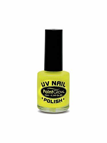 Producto Smiffy's - Pintaúñas UV 10 ml, color amarillo fluorescente