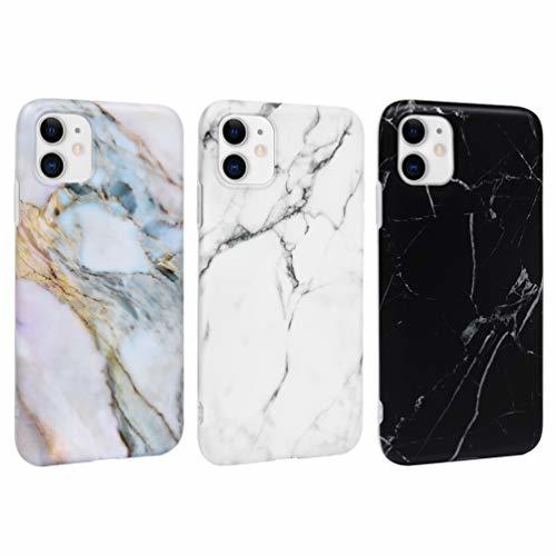 Electrónica MUSESHOP Carcasa para iPhone 11 Funda Mármol