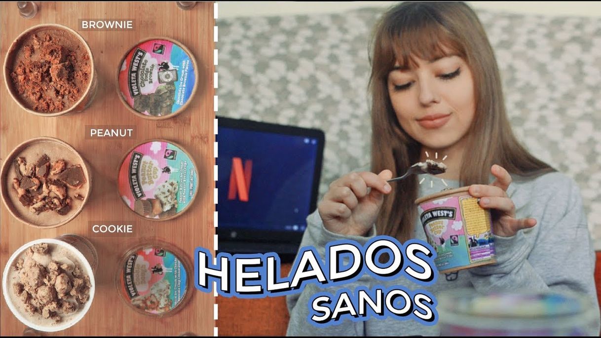 Moda Helados saludables (minuto 9:07 el mejor) 