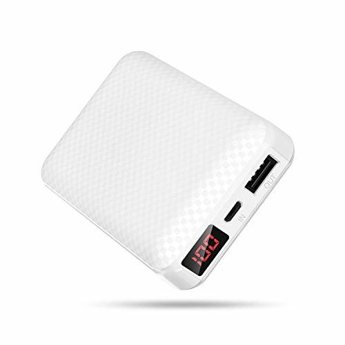 Product Power Bank 10000mAh Batería Externa [LCD Pantalla Digital] Cargador Portátil Móvil Pequeña