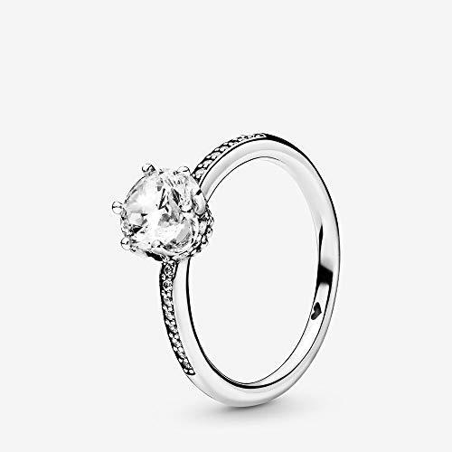 Social Pandora Anillo De Pedida Solitario de Mujer