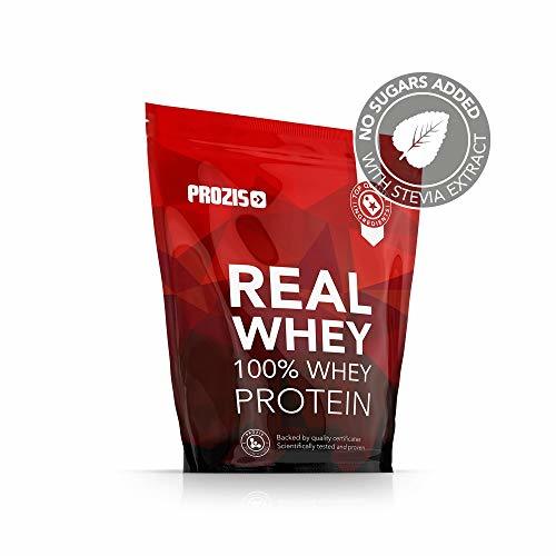 Beauty Prozis Natural Real Whey Protein Suplemento Enriquecido con BCAA para Crecimiento Muscular