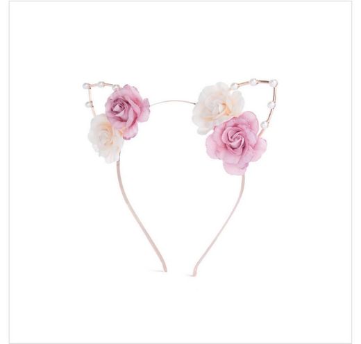 Bandolete orelhas flores cor-de-rosa | Acessórios | Criança - Primark