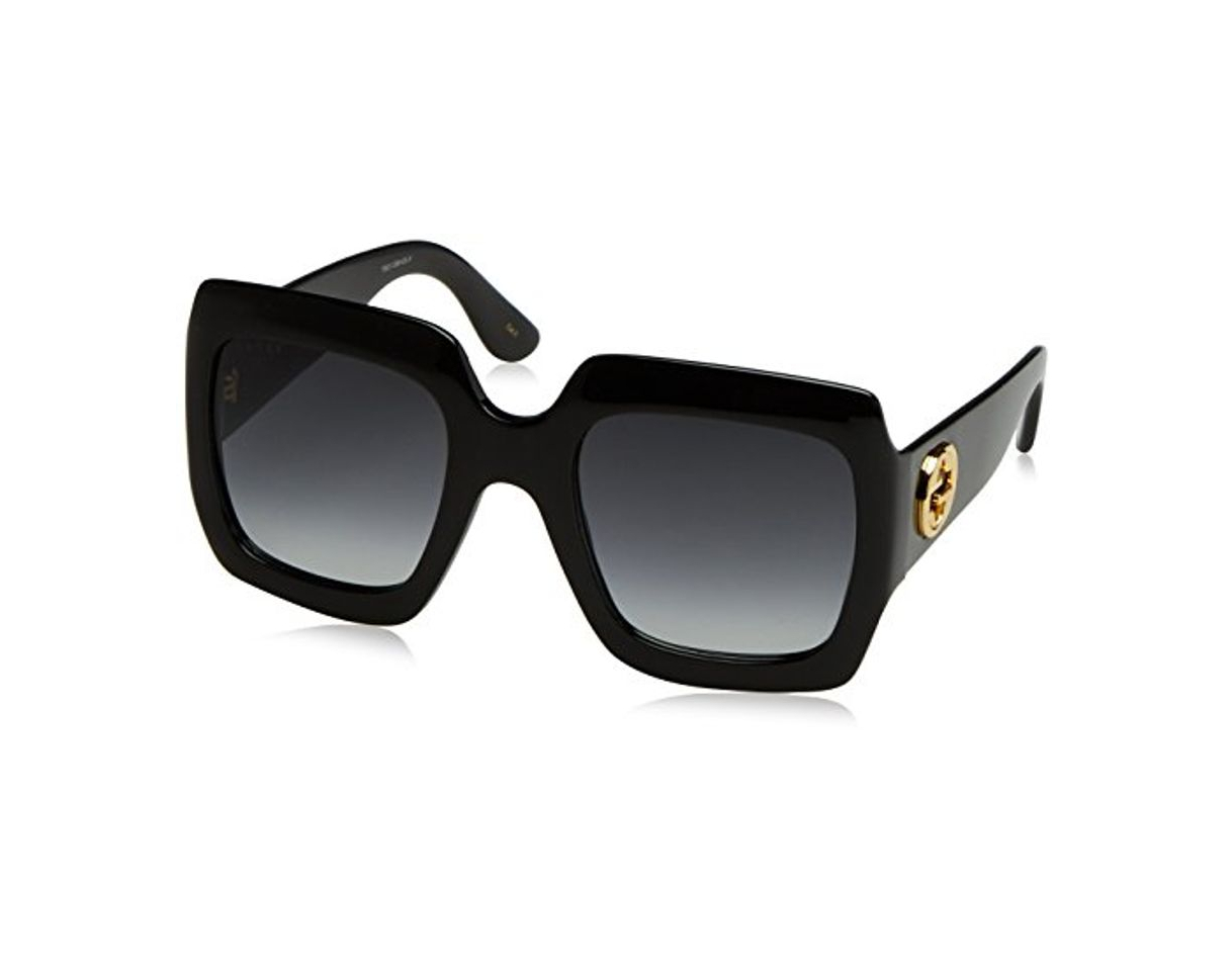 Social Gucci GG0053S, Gafas de Sol para Mujer, Negro