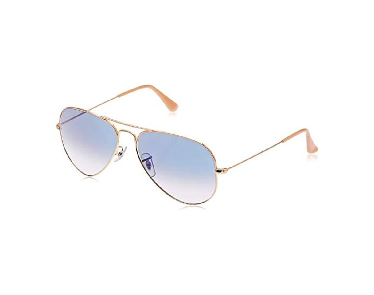 Social Ray-Ban Aviator Large Metal - Gafas de sol Unisex, Dorado
