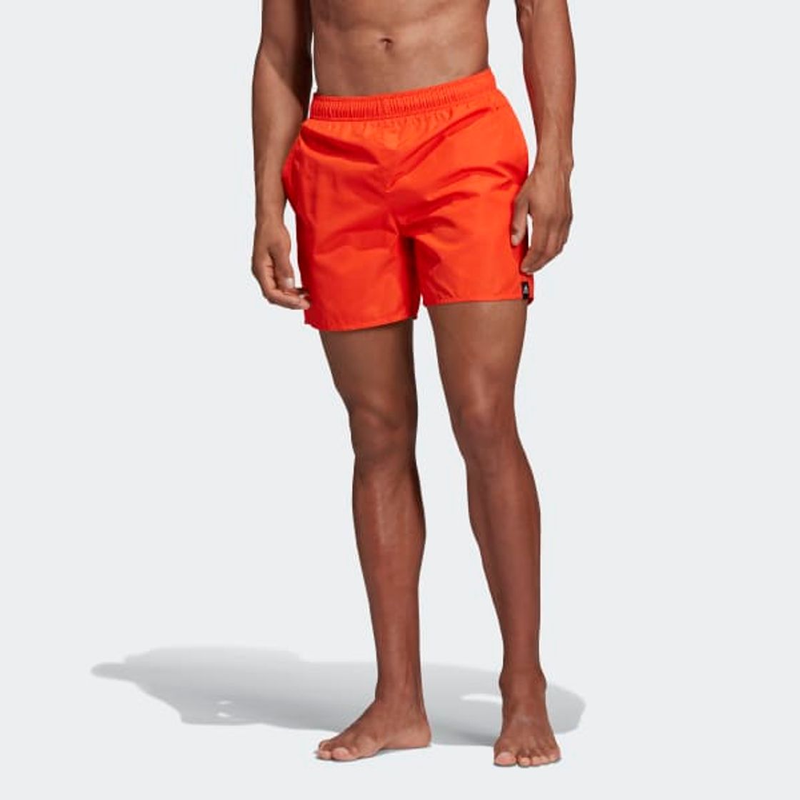 Moda adidas Calções de Natação Cor Sólida - Laranja | adidas Portugal