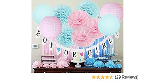 Gender Reveal Party Supplies Gender Reveal ... - Amazon.com