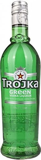 Trojka verde Vodka Licor