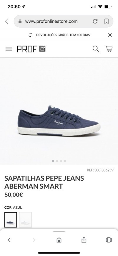 Moda Sapatilhas Pepe jeans 