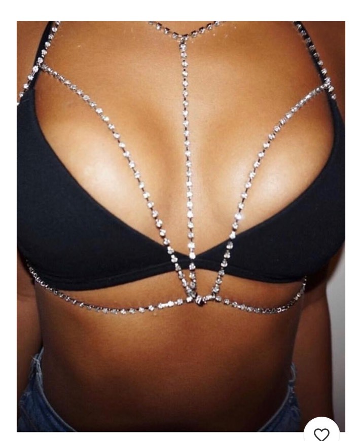 Social Acessórios Sutiã Sexy Gótico Brilhante