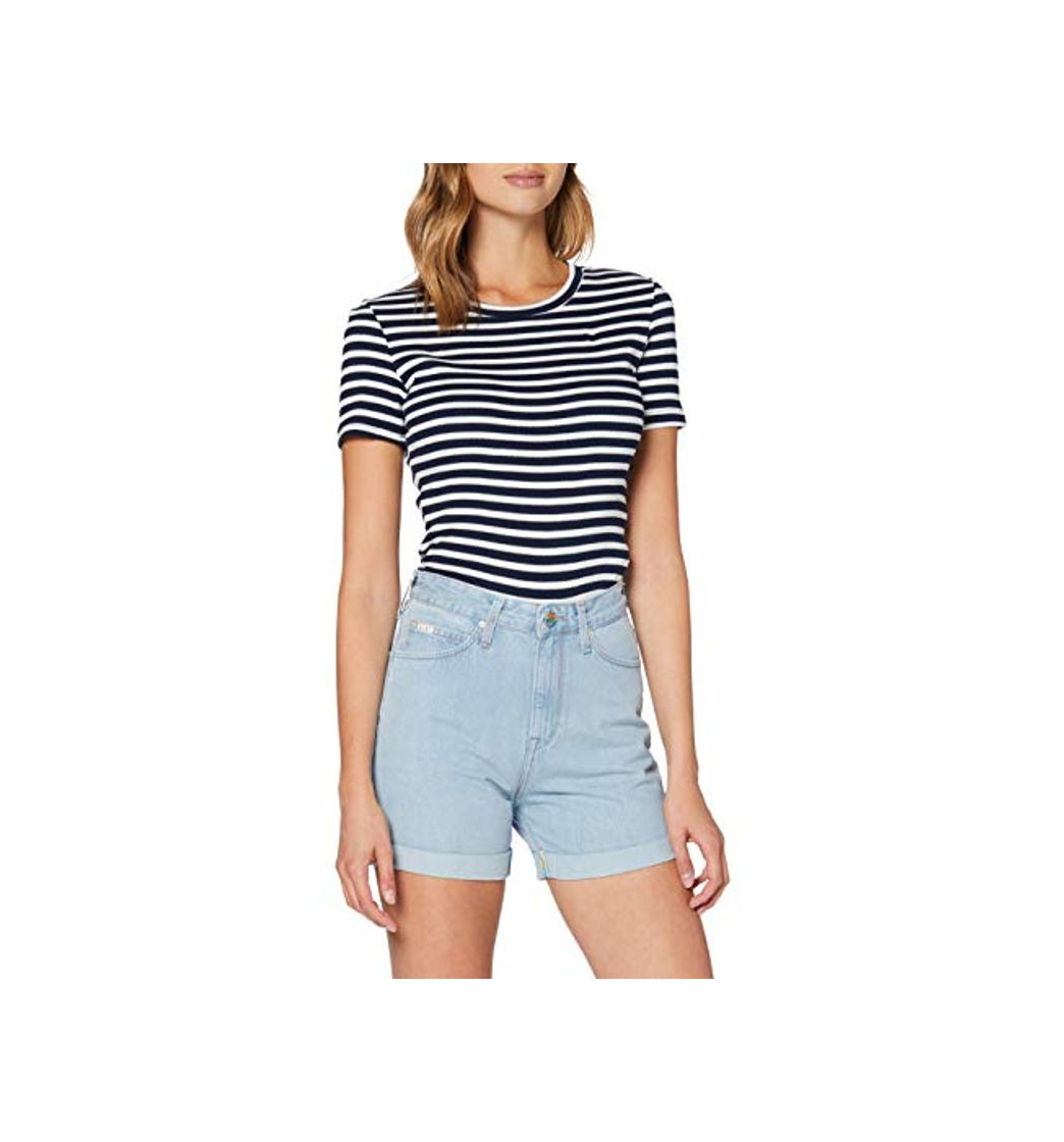 Social Lee Pride Mom Shorts Pantalones Cortos de Mezclilla