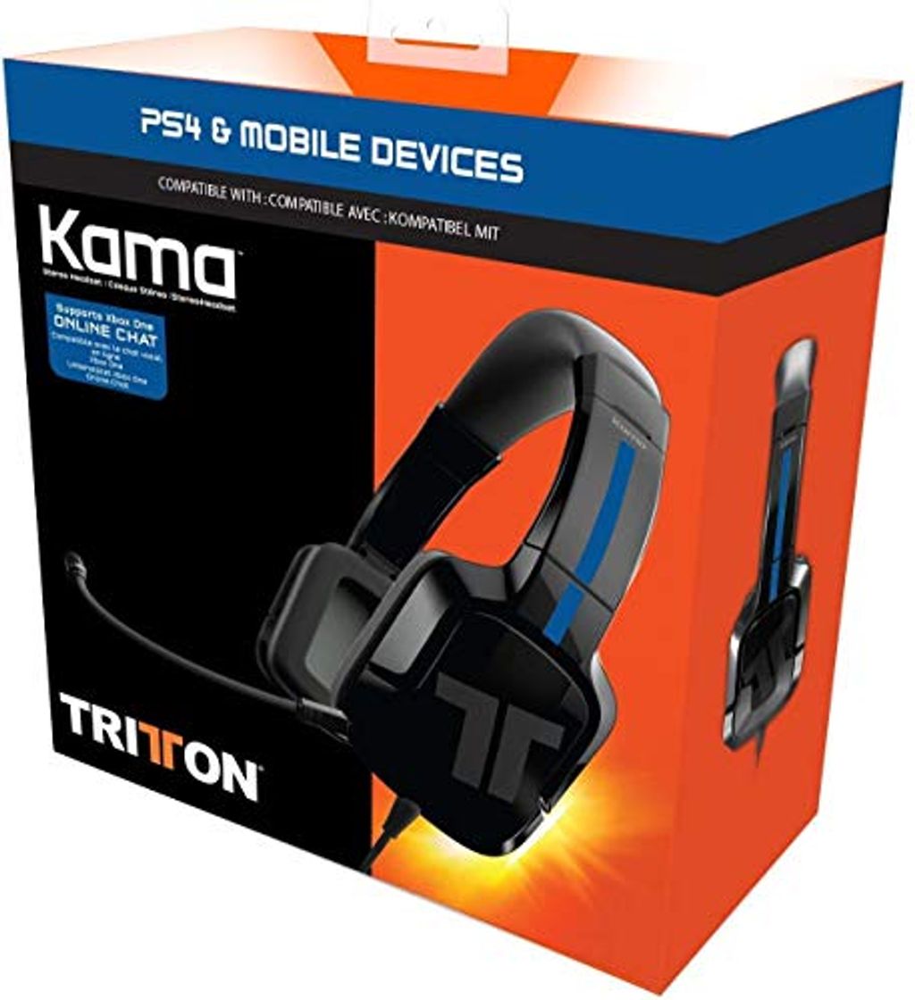 Place Tritton Kama - Auriculares estéreo de diadema cerrados , color negro