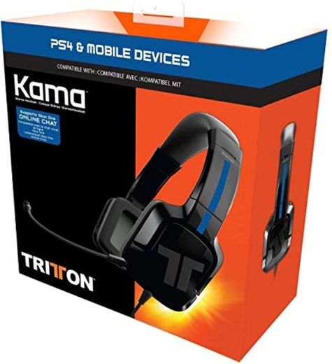 Tritton Kama - Auriculares estéreo de diadema cerrados , color negro