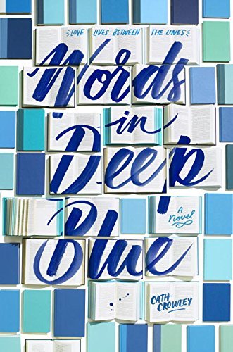 Book Words In Deep Blue