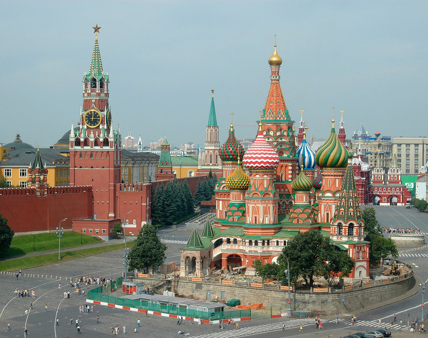 Place Red Square Moscow Russia