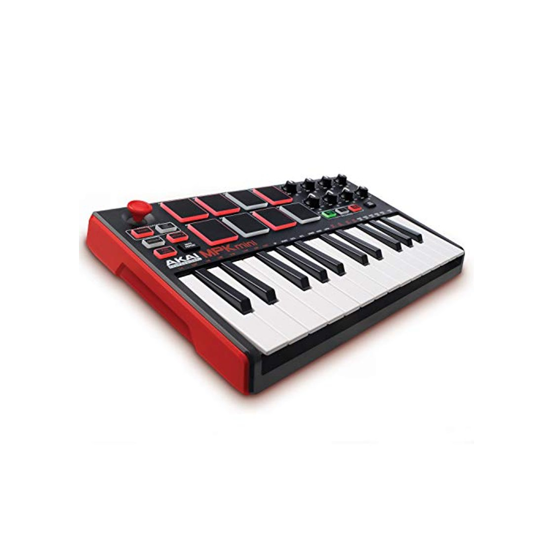 Electrónica AKAI Professional MPK MINI MKII - Teclado controlador MIDI USB portátil con