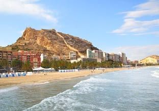 Alicante, playa, castillo, casino, vida nocturna 